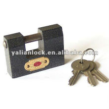 plastic coated rectangle padlocks